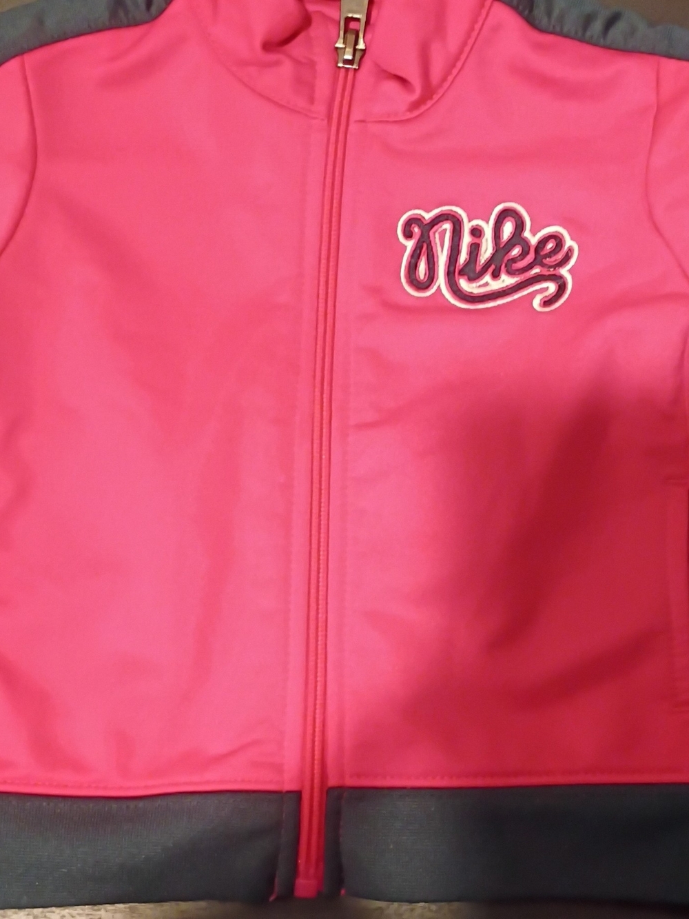 Nike Kids' Pink Zip-Front Jacket